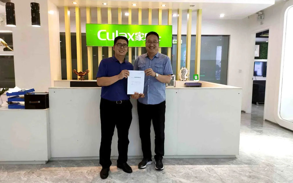 石家庄张总与家乐事净水器成功签约，携手共创净水新辉煌